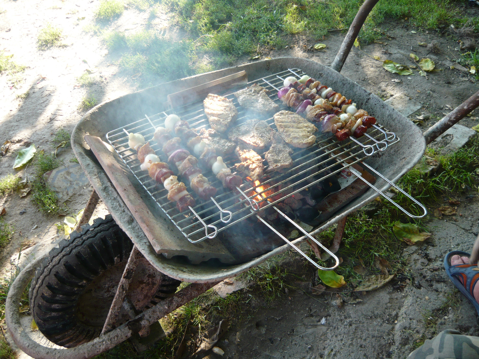 talicskás grill