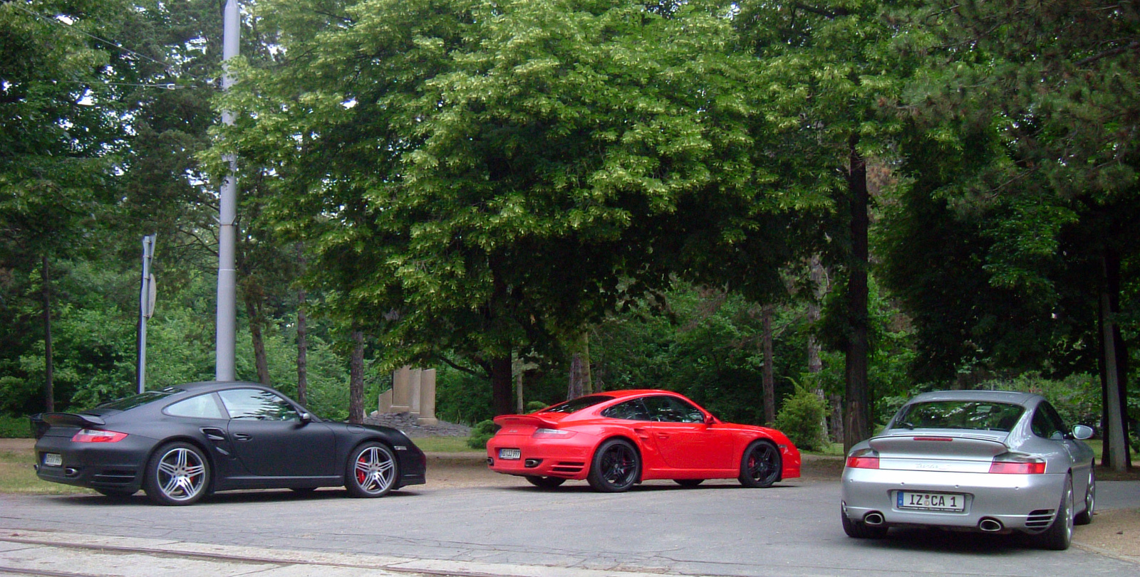 Porsche 911 Turbo Trio