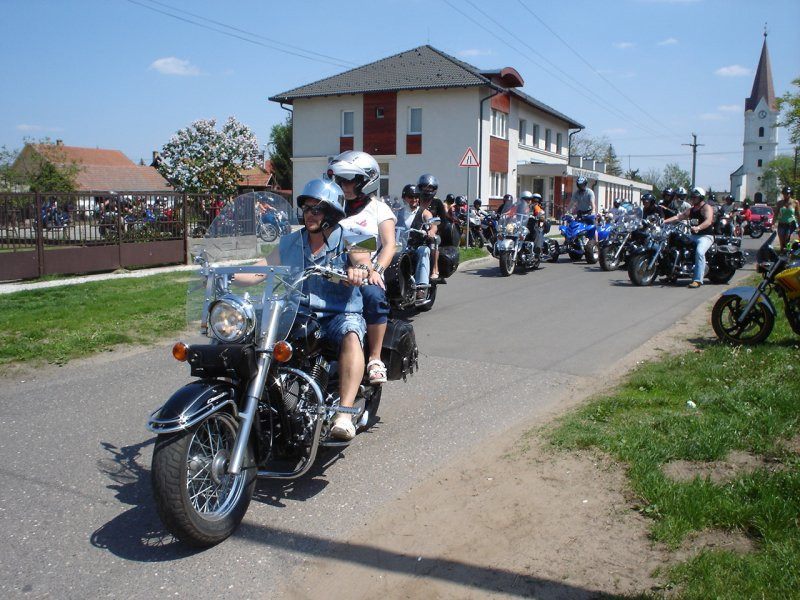 Téglási motoros felvonulás 2012