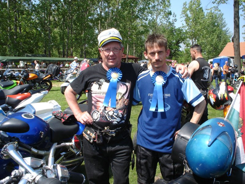 Téglási motoros felvonulás 2012