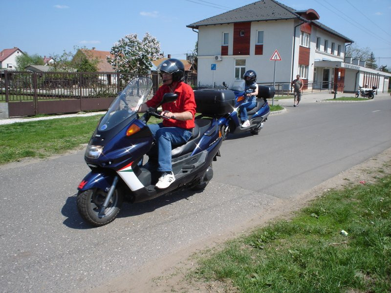 Téglási motoros felvonulás 2012