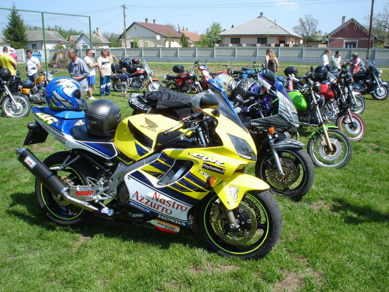 Téglási motoros felvonulás 2012