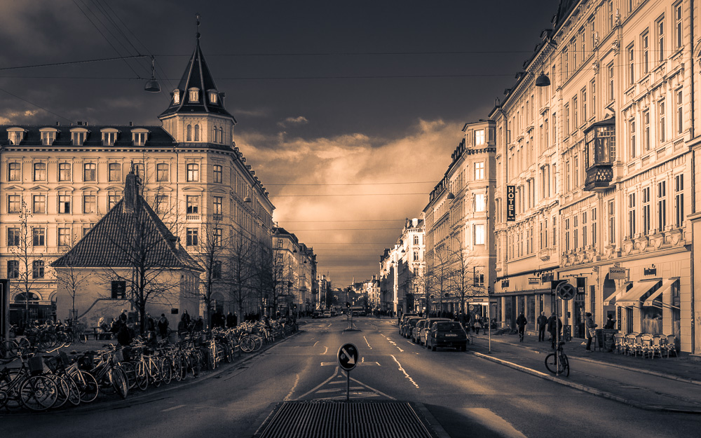 On the streets of Copenhagen