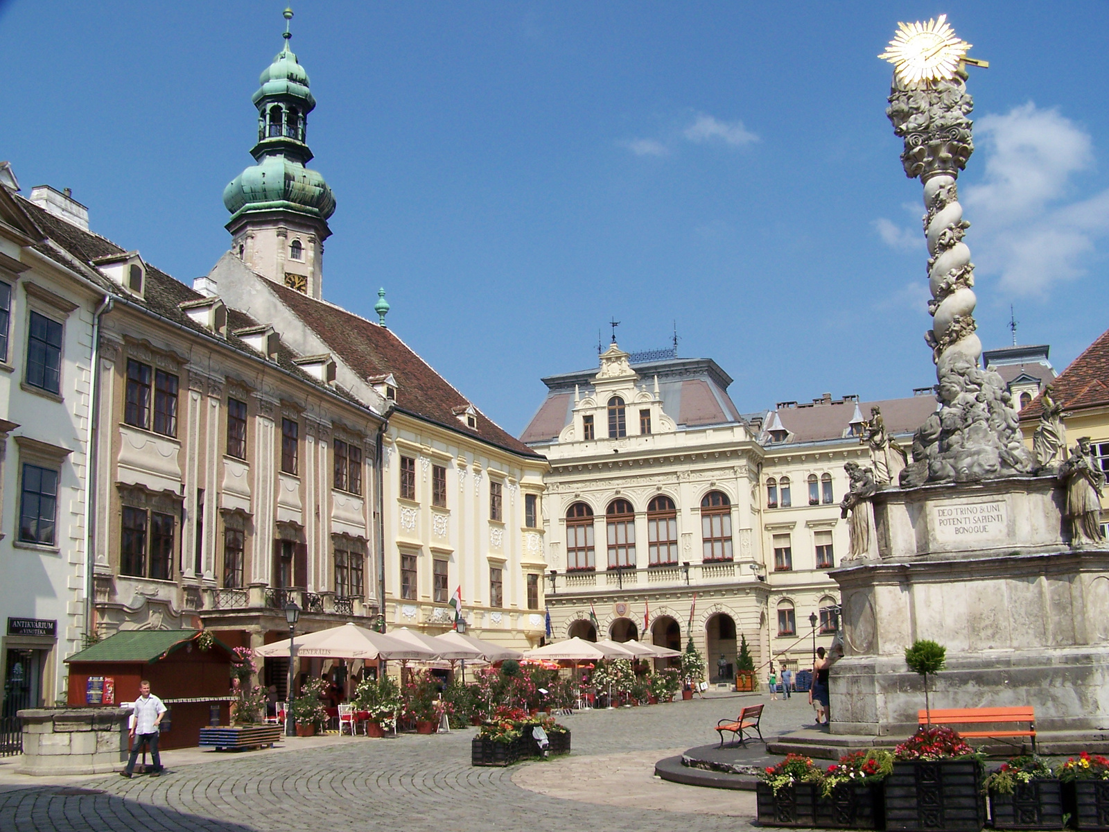 Szentháromság-oszlop, Sopron