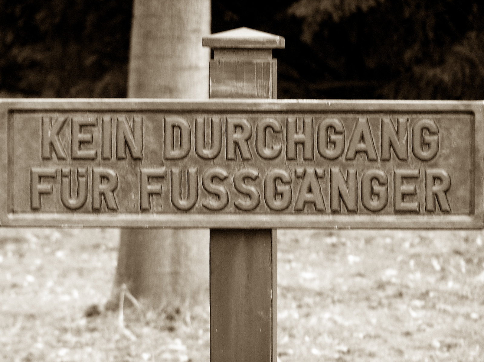 Kein Durchgang