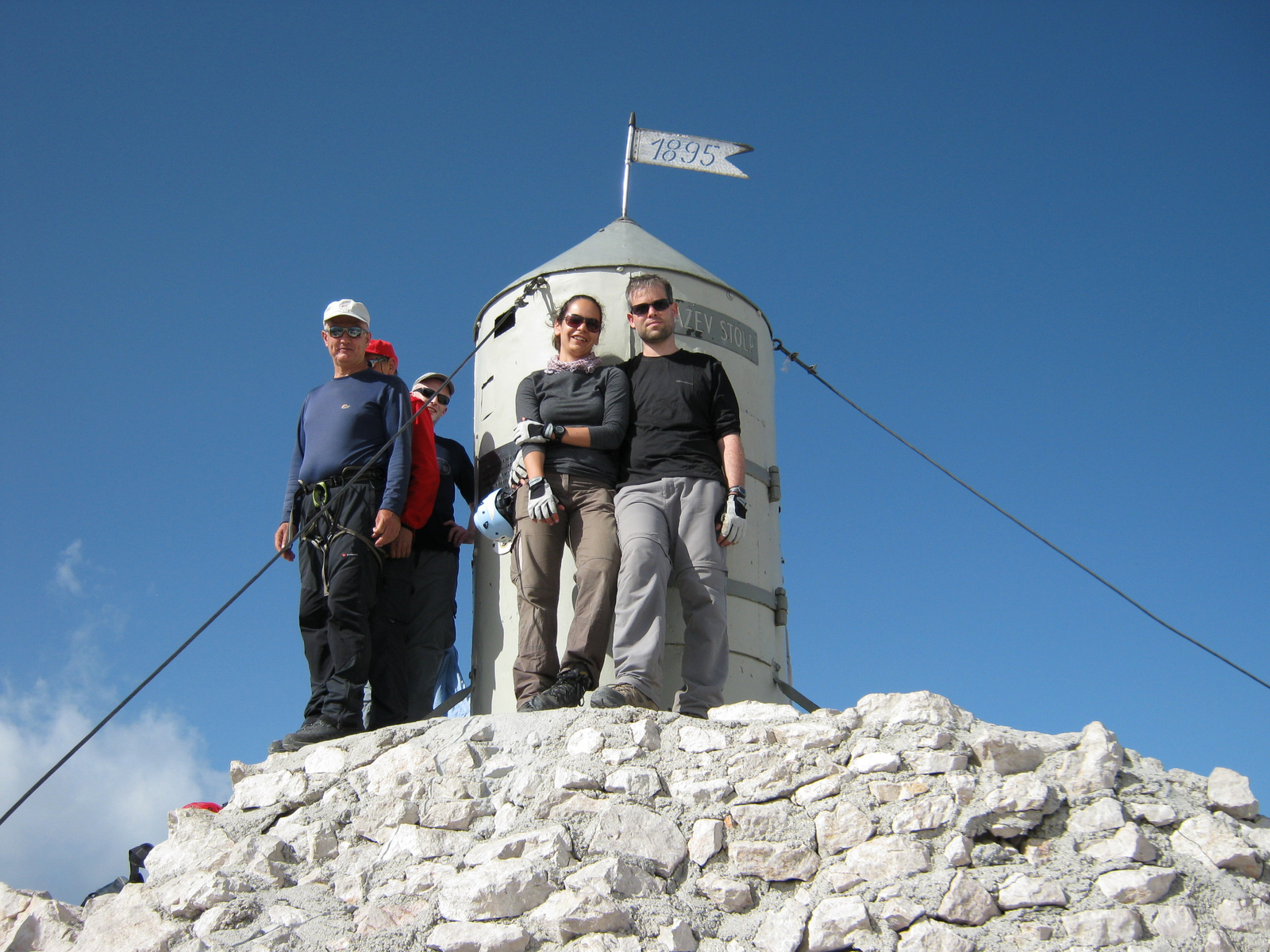 Triglav-túra csúcson 1 20110821-22