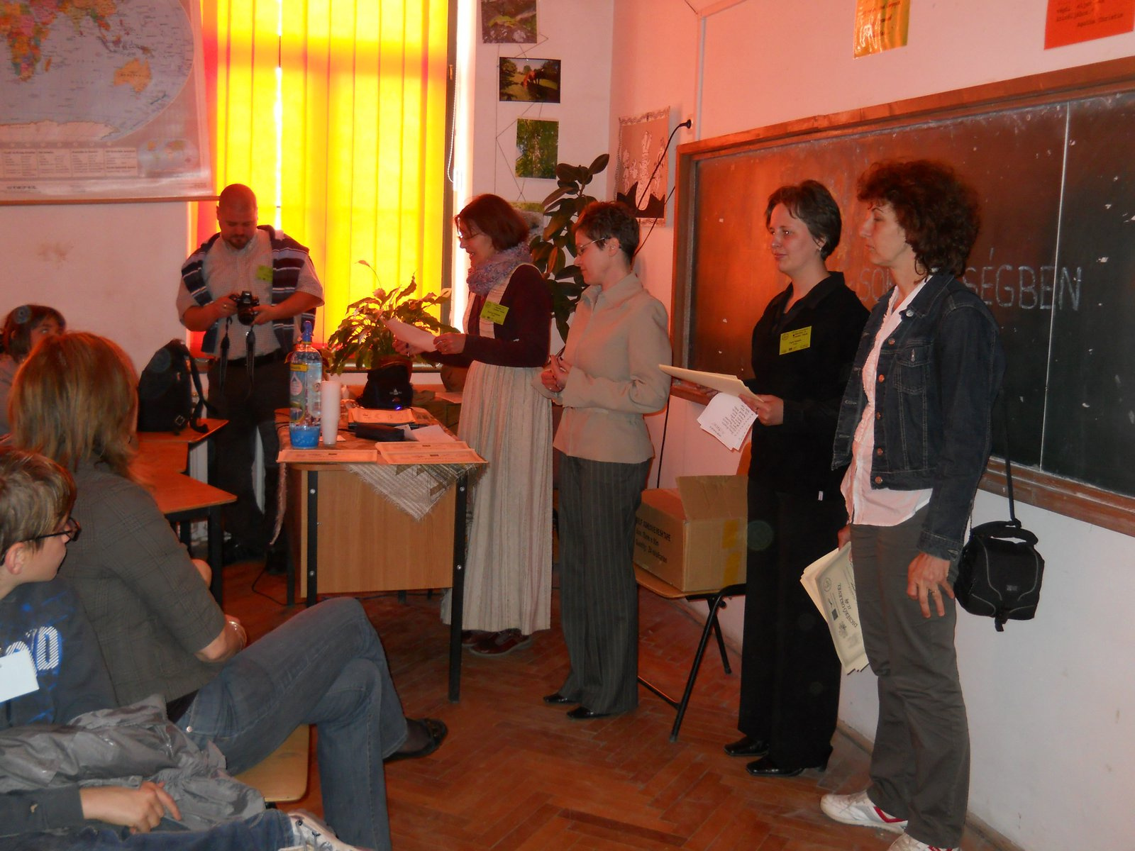 Projekttalálkozó 2011 tavasz Kézdivásárhely 091