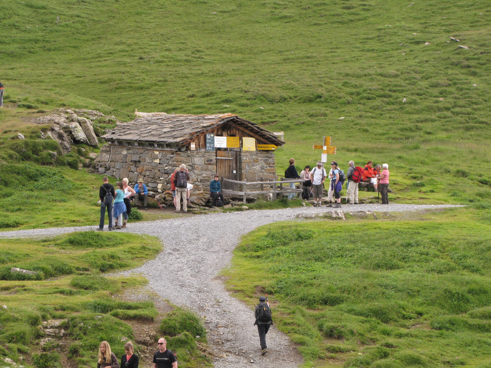 Jungfrau Region, a First - Bachalpsee túrista úton, SzG3
