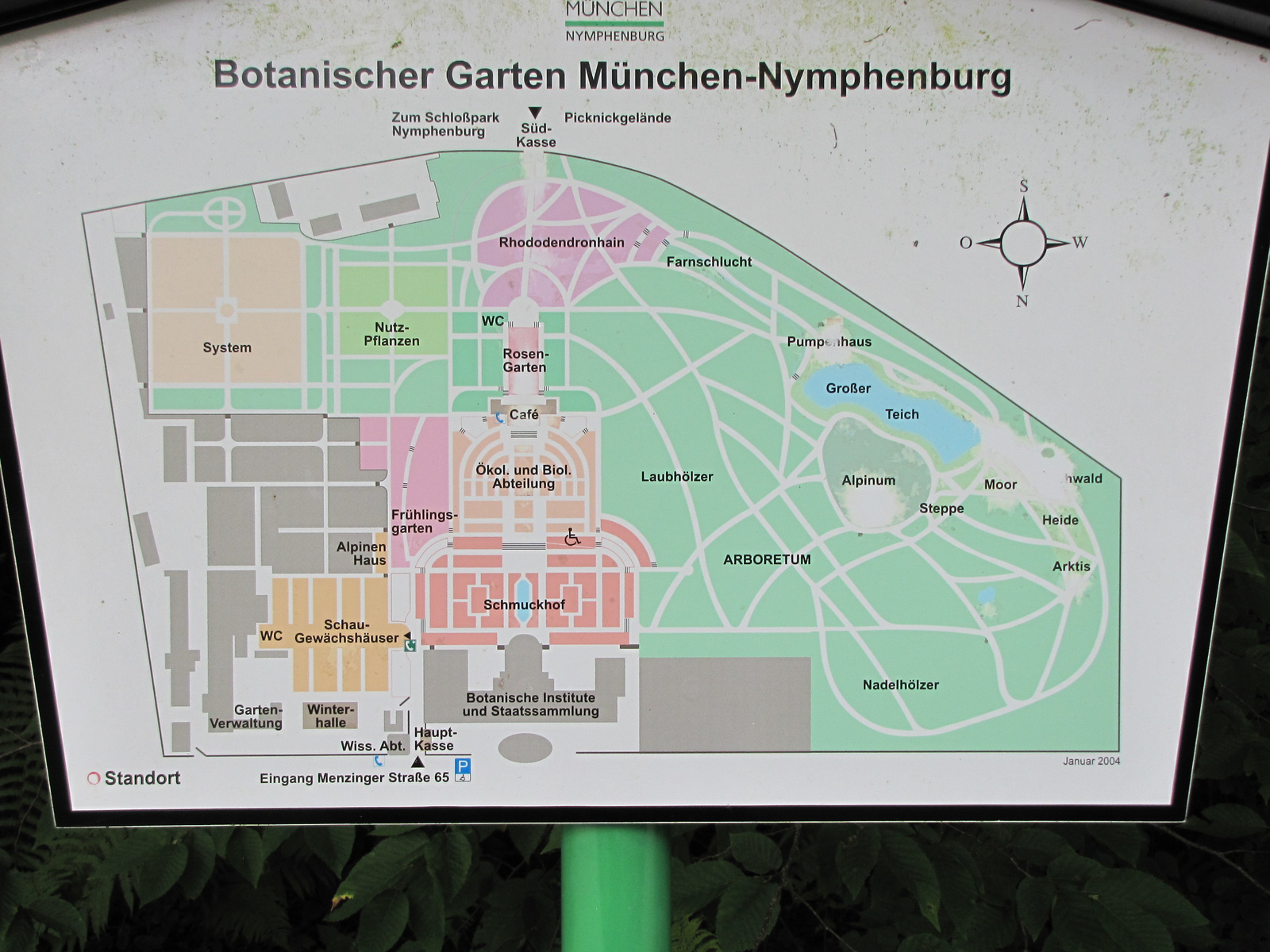 Németország, München, Botanikus kert, SzG3