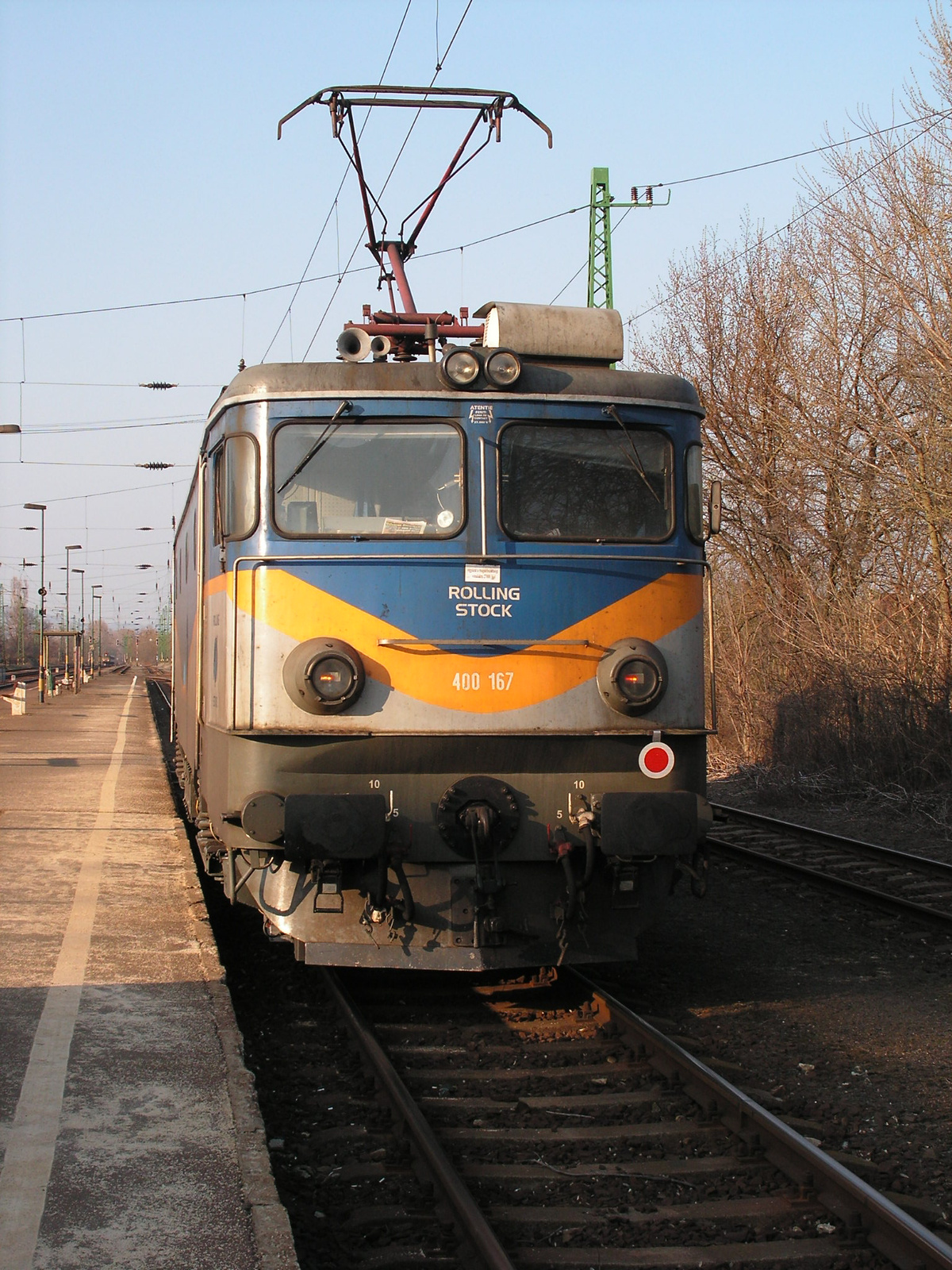 RO-RSCO ROLLING STOCK 400 167, SzG3