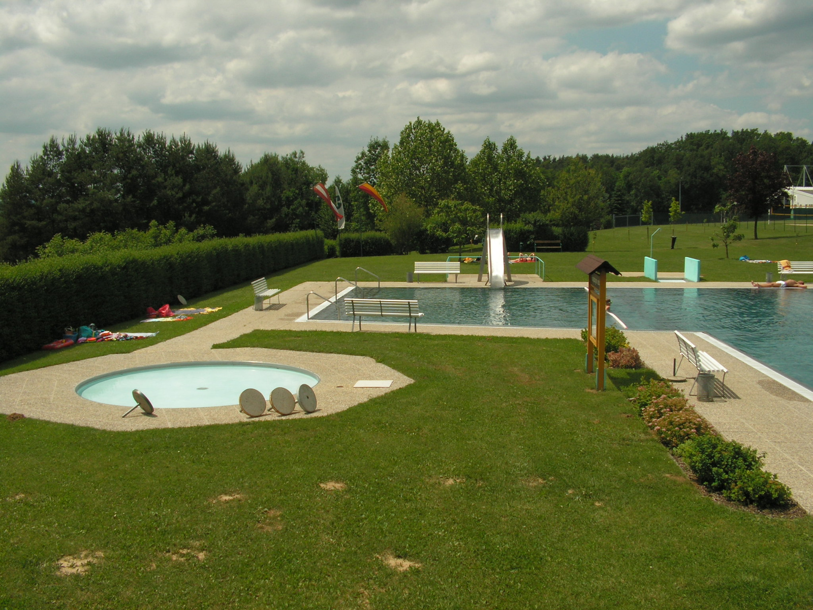 Heiligenkruz im Lafnitztal, a szabadtéri strand, SzG3