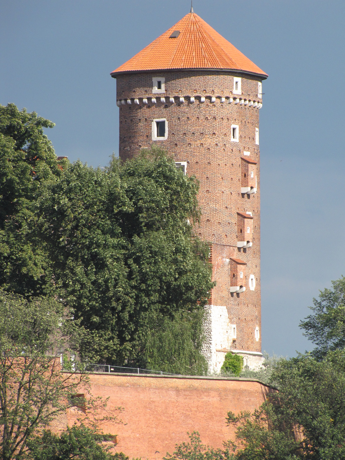 Krakkó, a Wawel, a Sandomierz-i bástya, SzG3