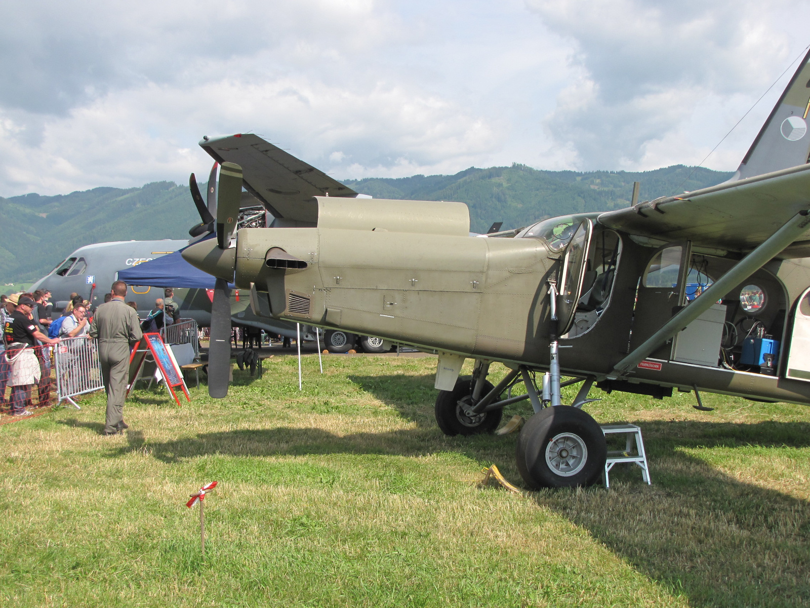 Zeltweg, Airpower 2013, Pilatus PC-6, SzG3