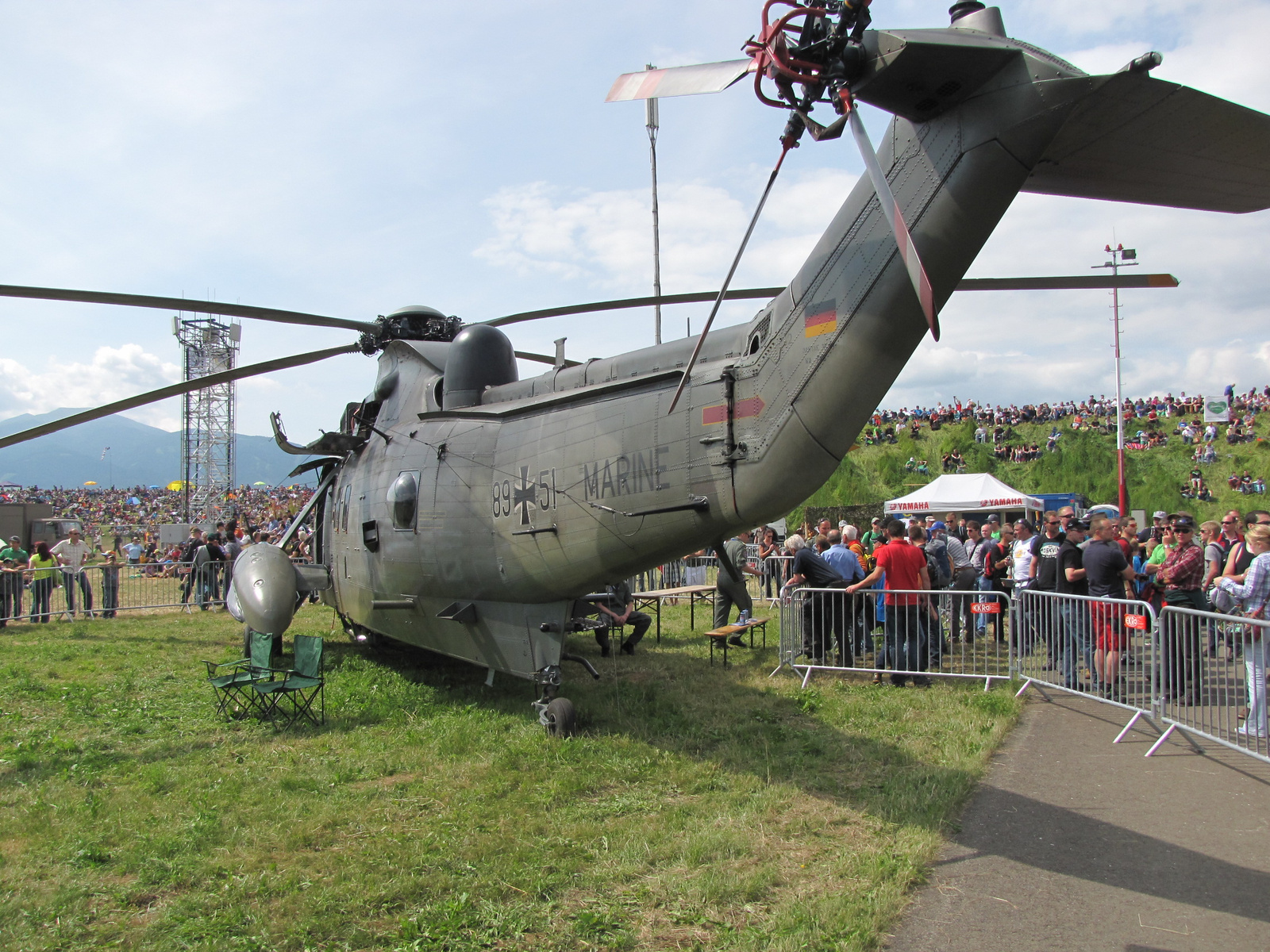 Ausztria, Zeltweg, Airpower 2013, Sea King, SzG3