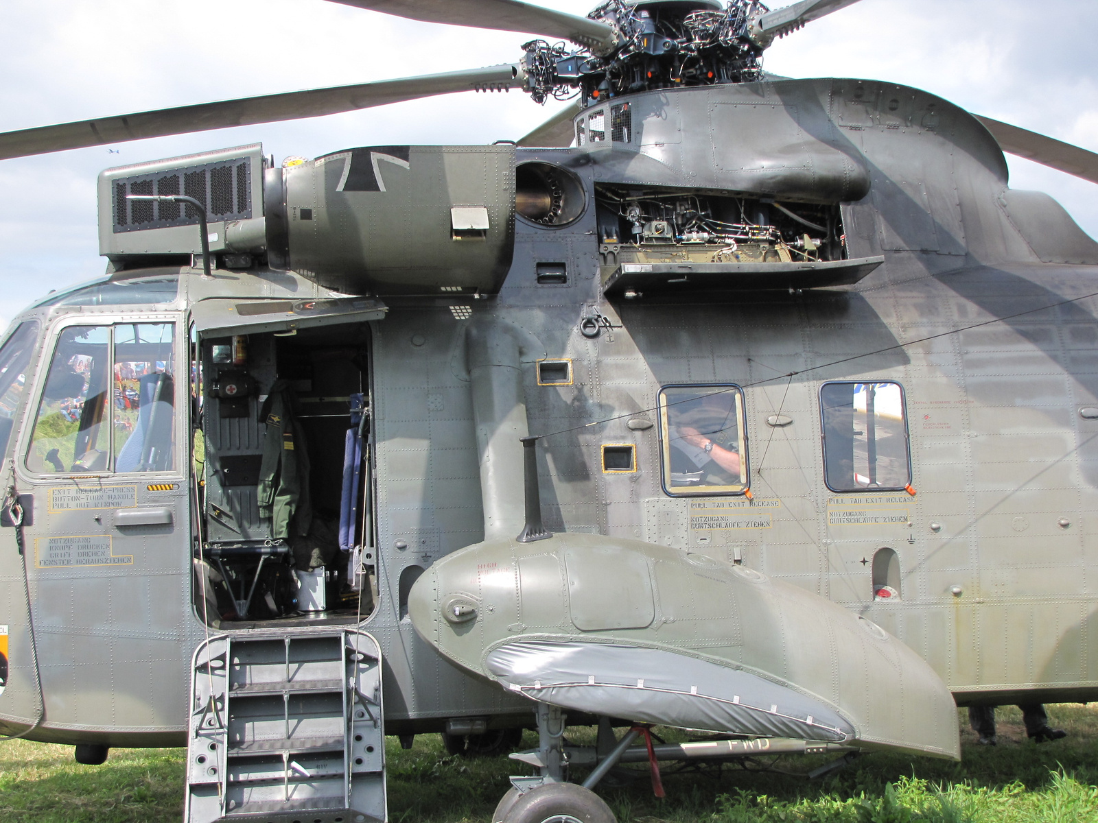 Ausztria, Zeltweg, Airpower 2013, Sea King, SzG3