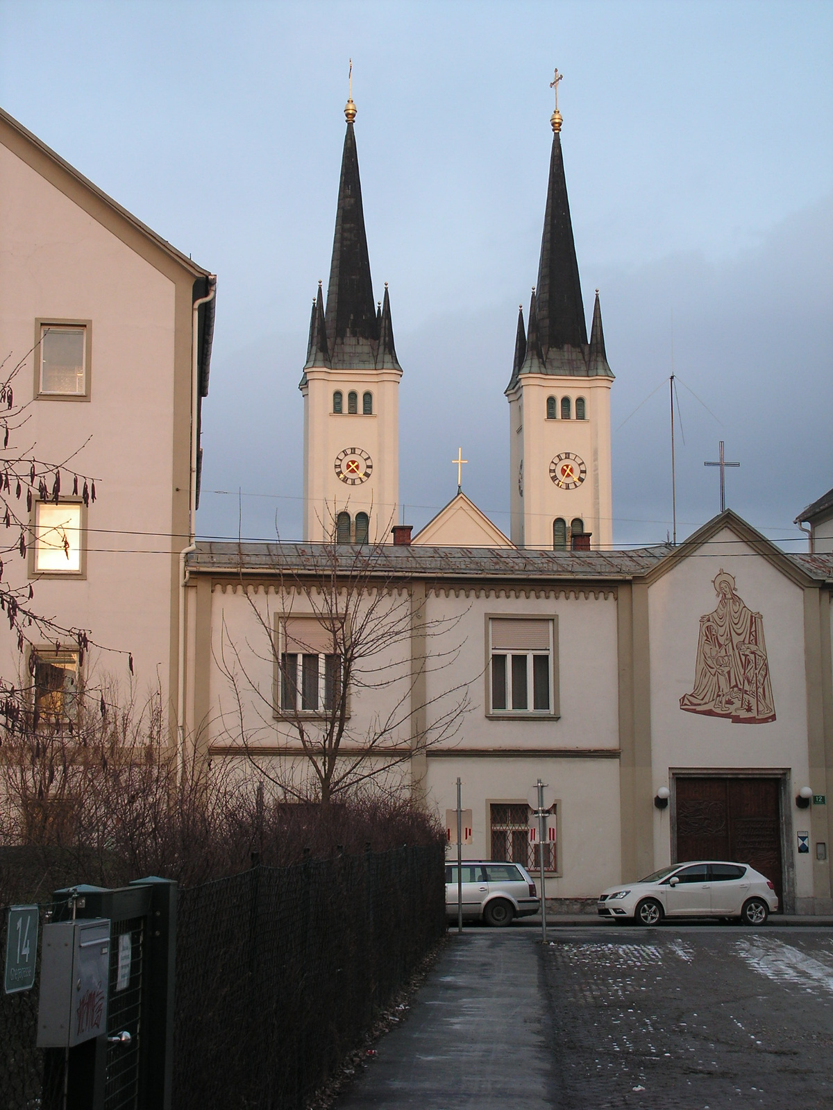 Grác, Kloster der Lazaristen und Barmherzigen Schweste