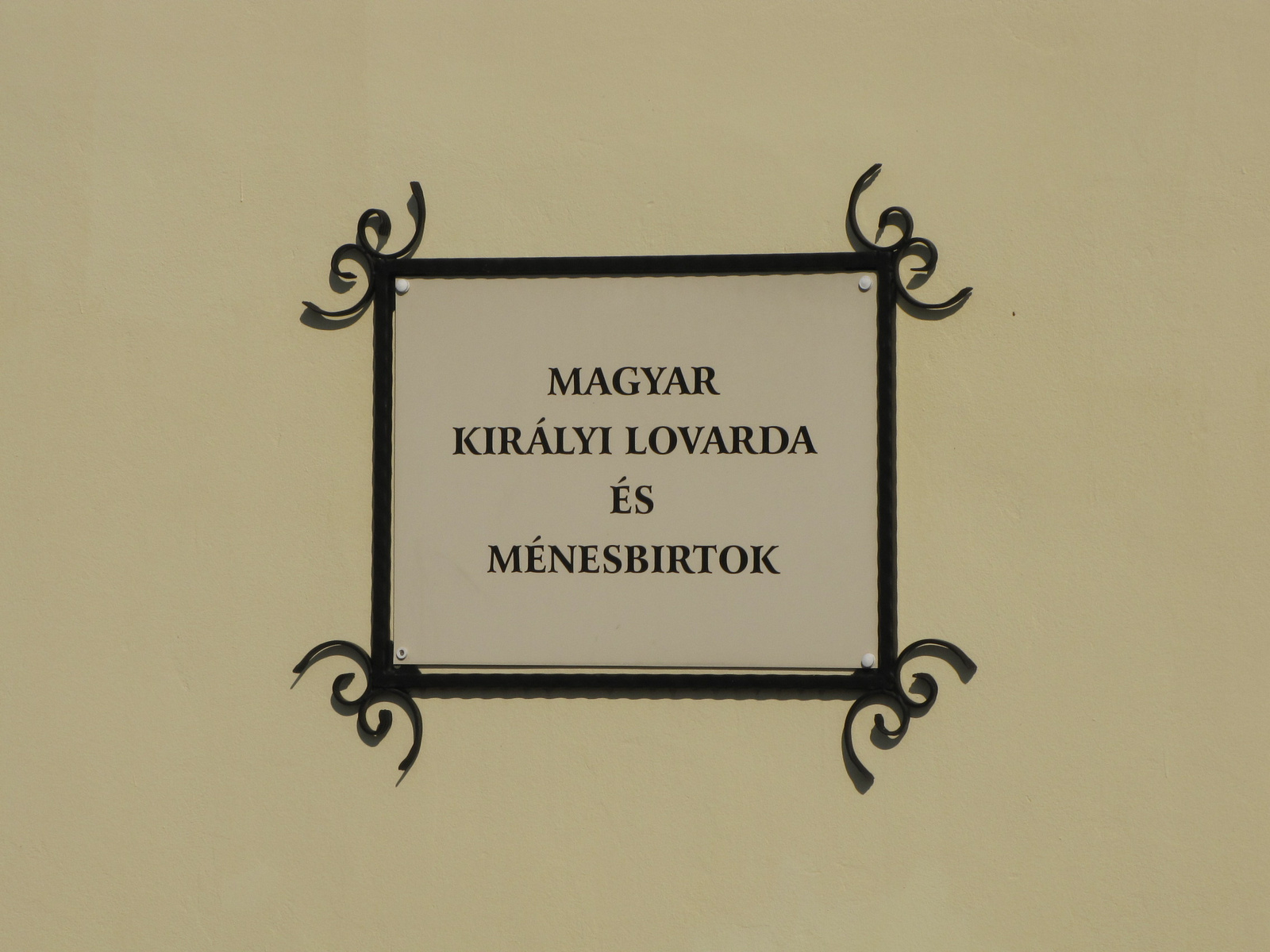 Kisbér, a Magyar Királyi Lovarda és Ménesbirtok, SzG3