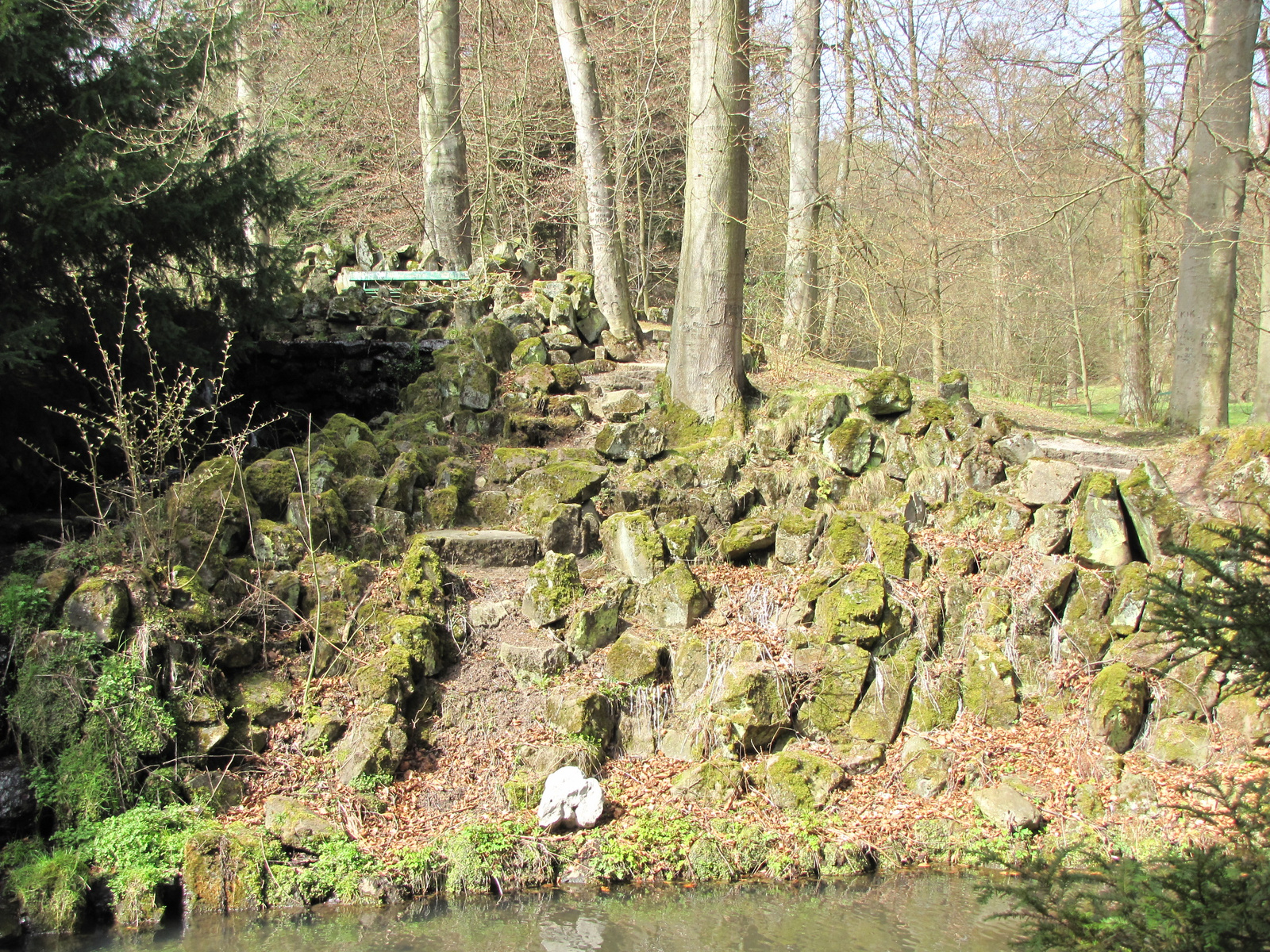 Kassel, Bergpark Wilhelmshöhe, Peneuskaskaden, SzG3