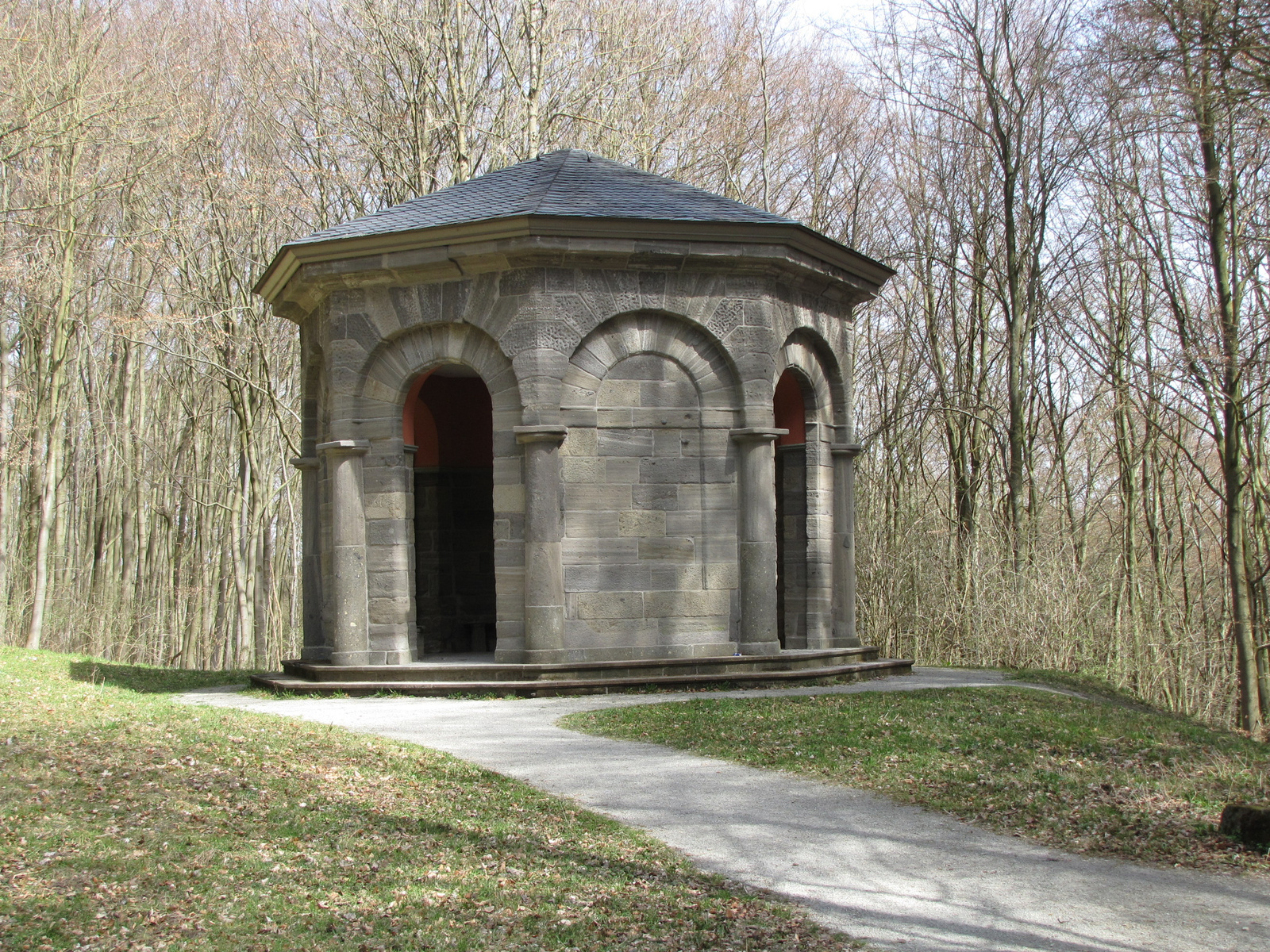Kassel, Bergpark Wilhelmshöhe, Felseneck, SzG3