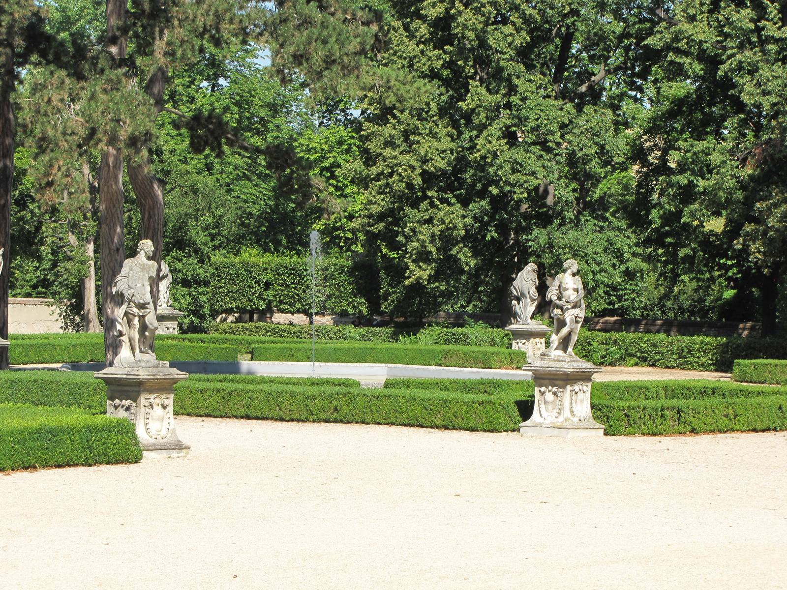 Slavkov u Brna (Austerlitz), a kastély parkja