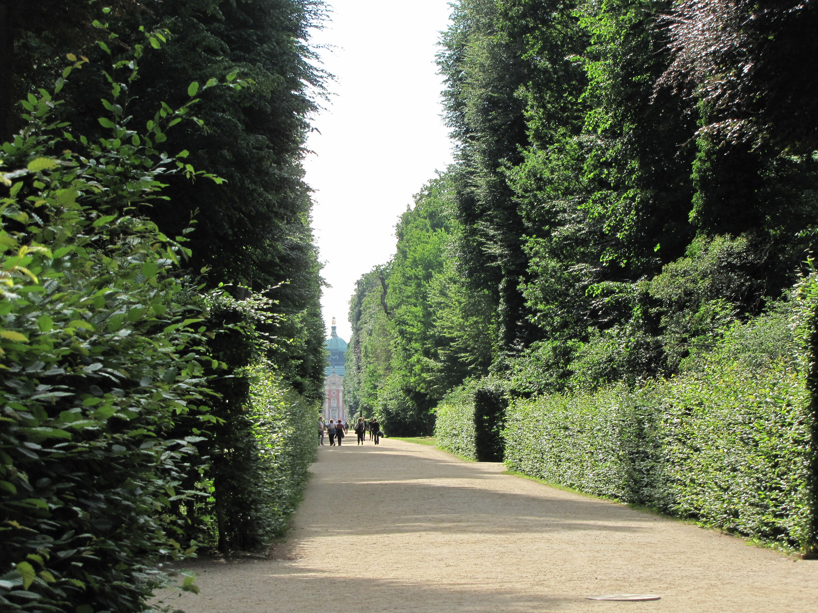 Potsdam, Sanssouci, a fő sétaút, SzG3