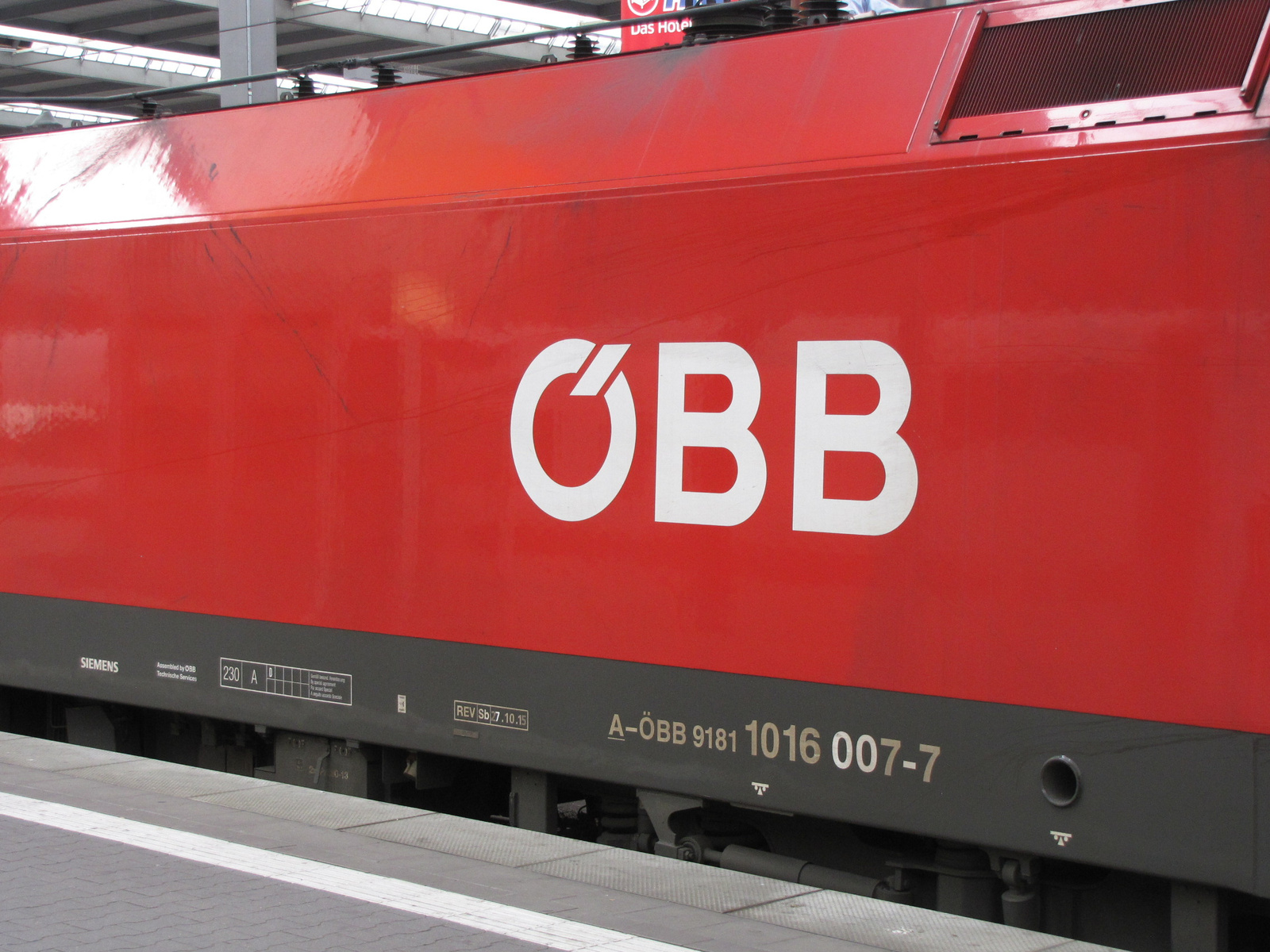 A-ÖBB 9181 1016 007-7 (München, Hauptbahnhof), SzG3