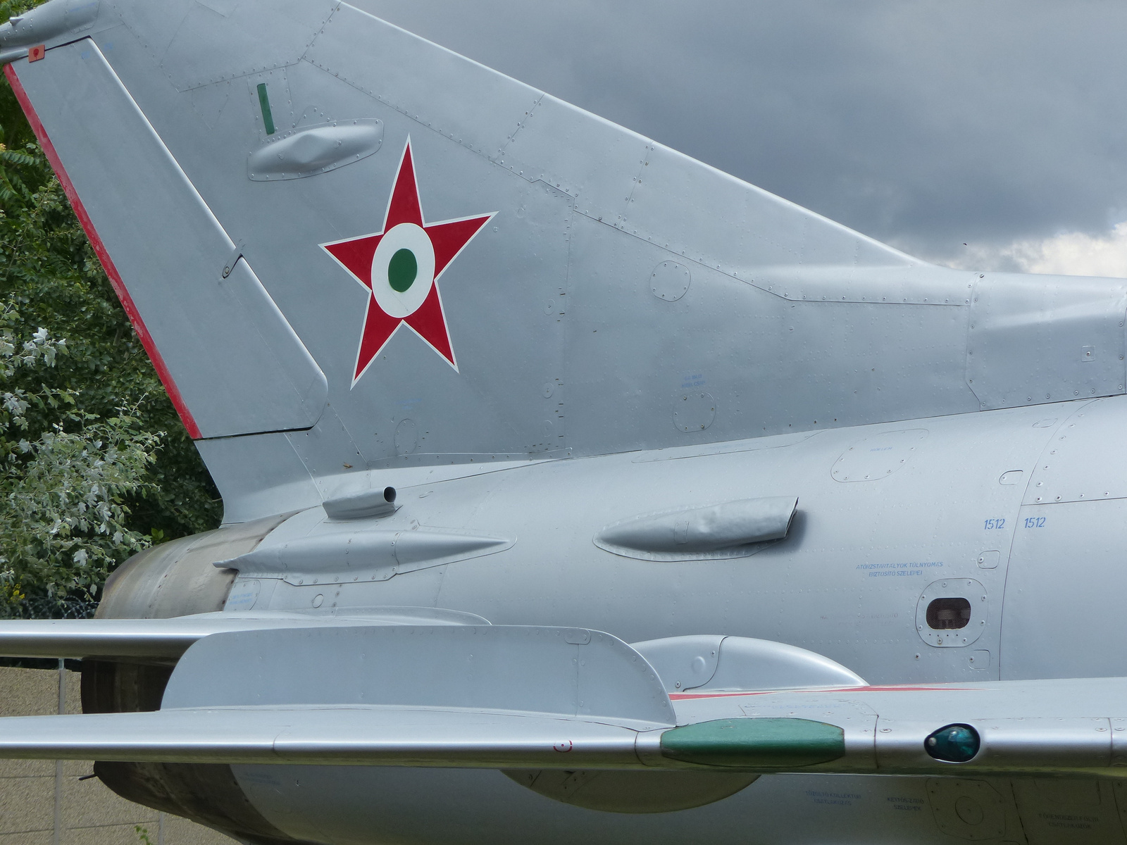 Szolnok, Rep Tár, MIG-21PF (Fishbed-D), SzG3