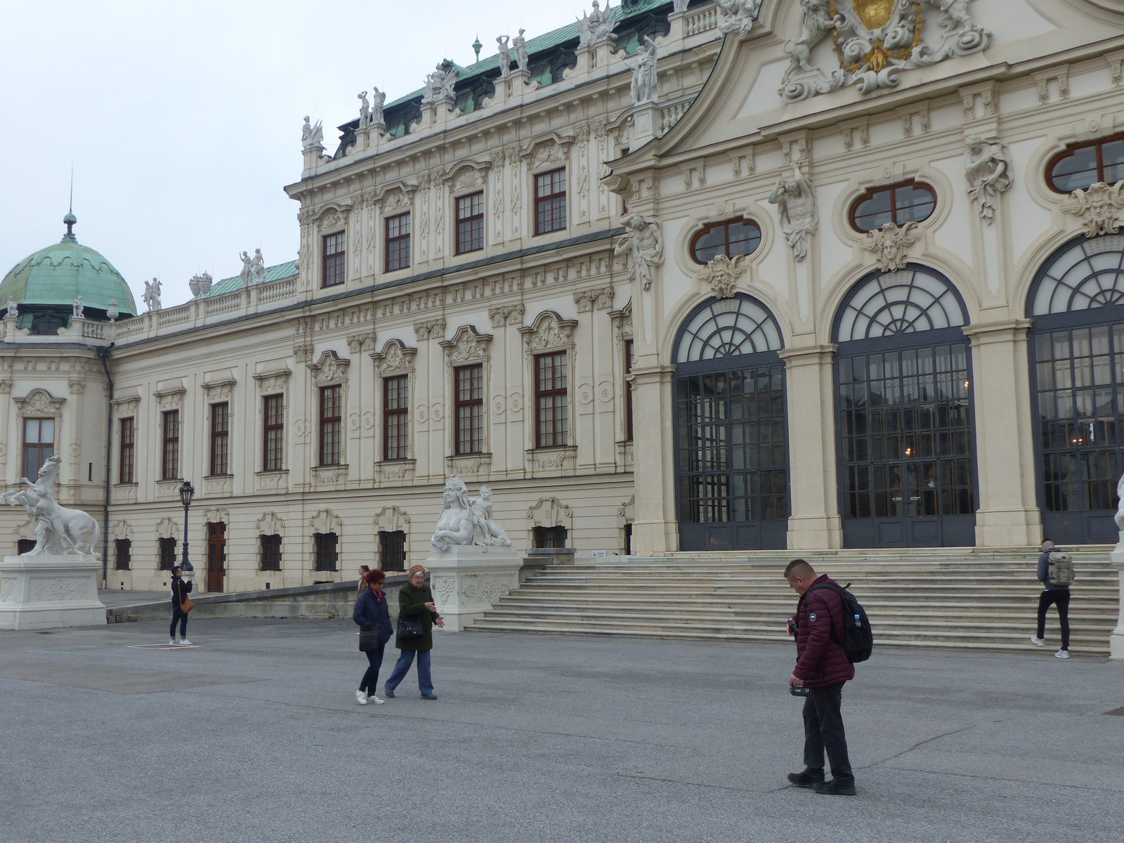 Bécs, a Belvedere kastély, SzG3