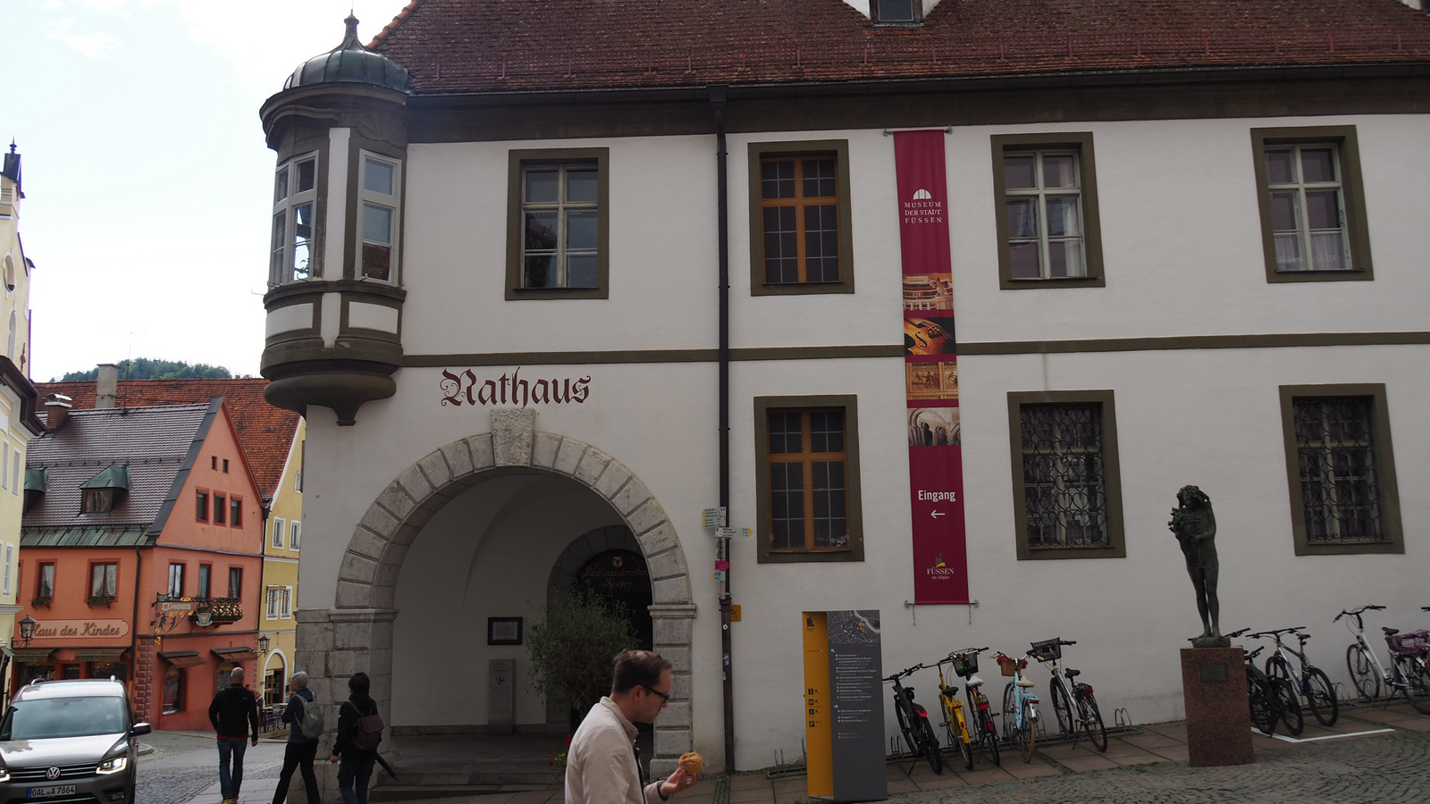 Németország, Füssen, Rathaus, zG3