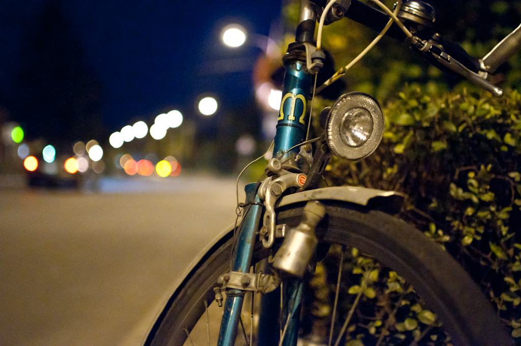 Bike and bokeh