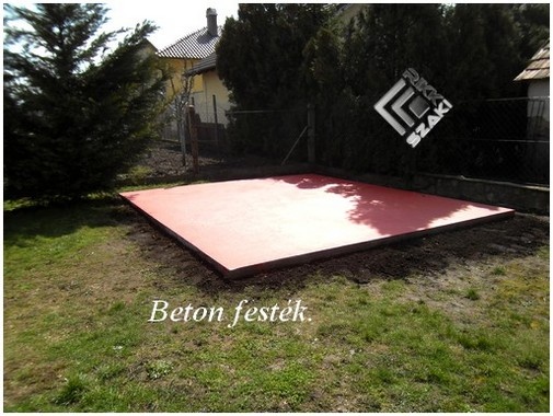 beton festék.