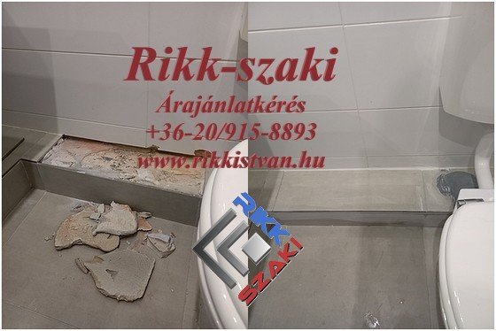 burkoló javítási munka Rikk-szaki 06-20-915-8893