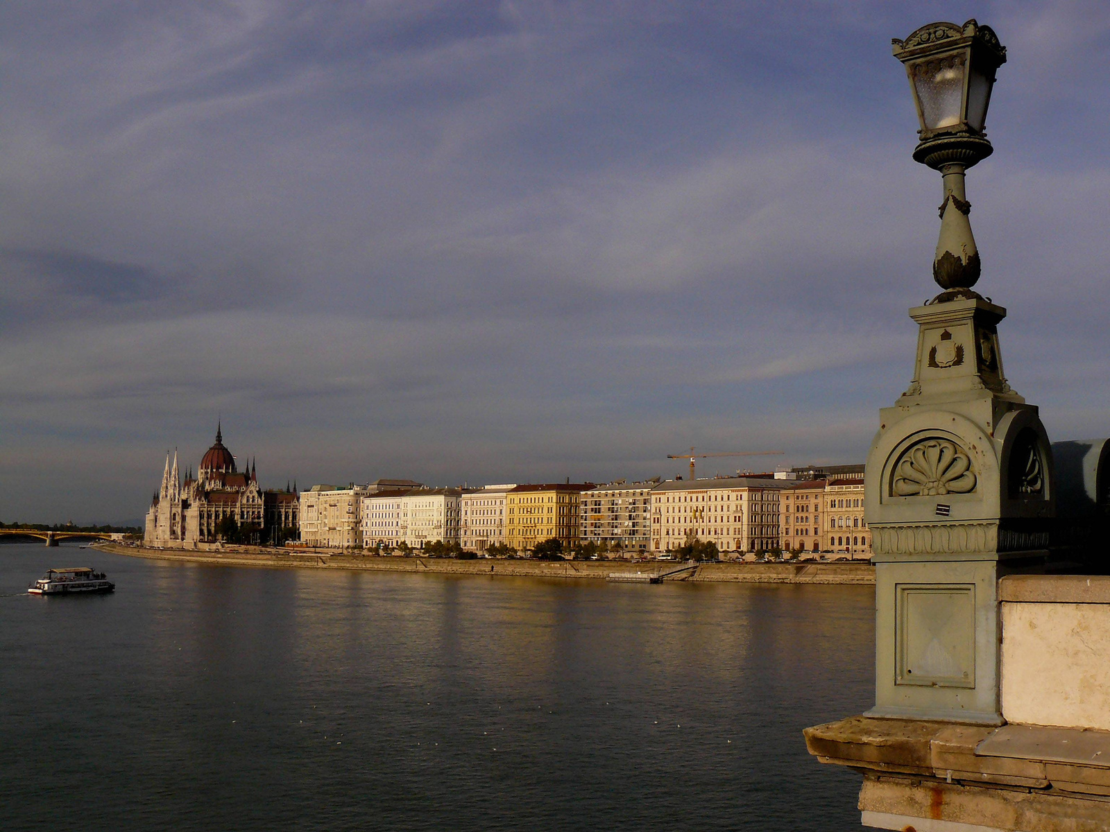 Budapest - Látkép a Lánchídról