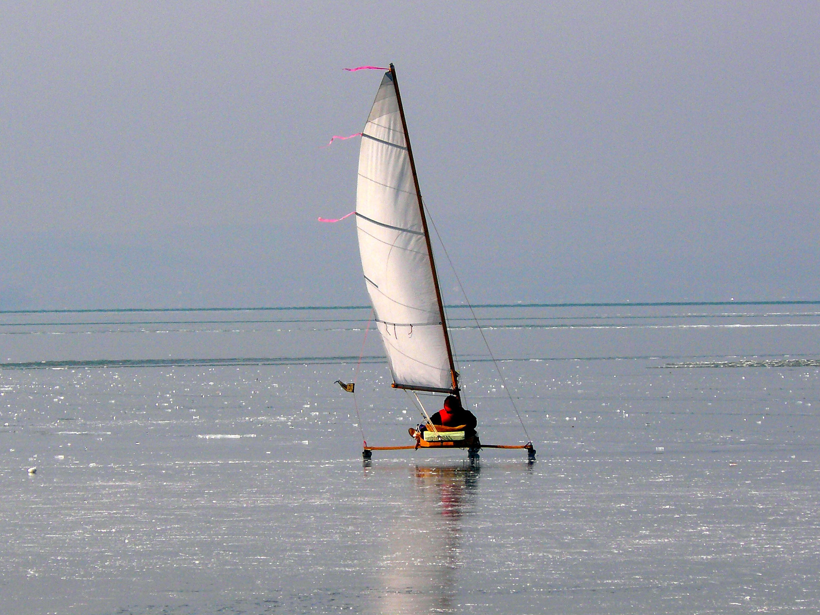 Siófok, 2012-2-1 - Jégvitorlás