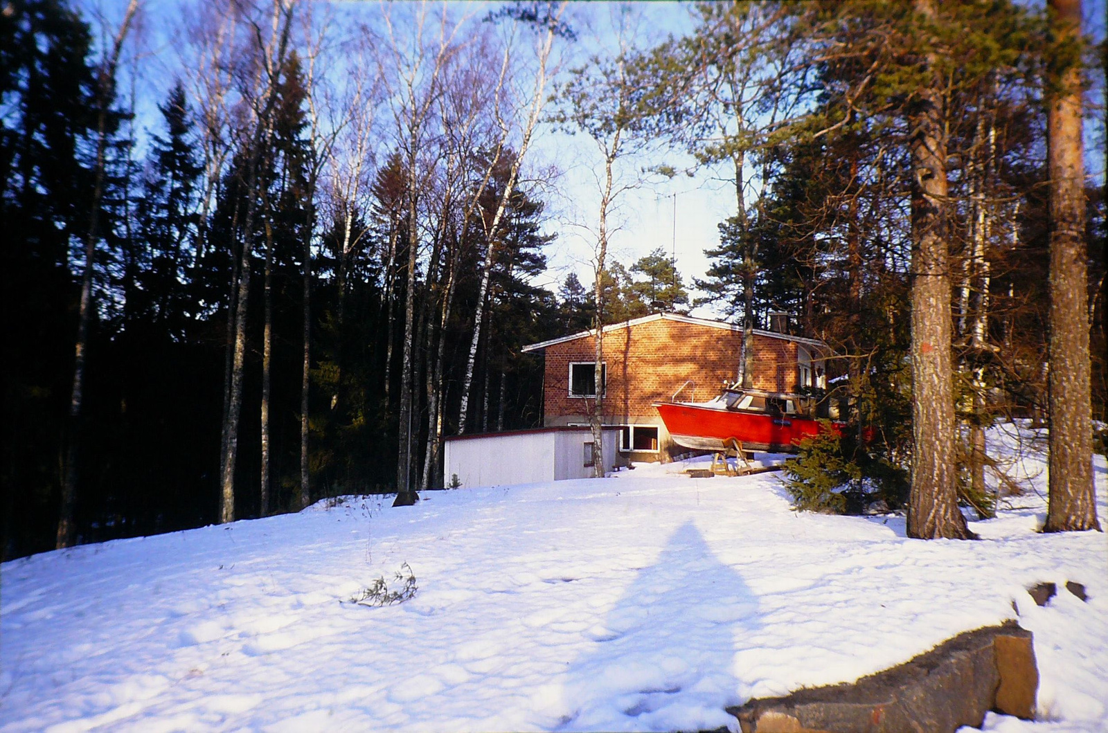 Helsinki - Espoo - ház az erdőben, 1991