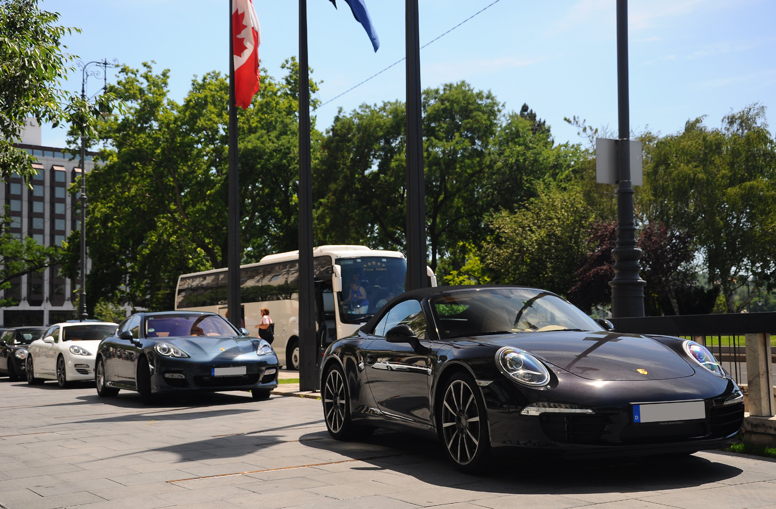 Porsche 911 Carrera S Cabriolet - Panamera Turbo - Panamera