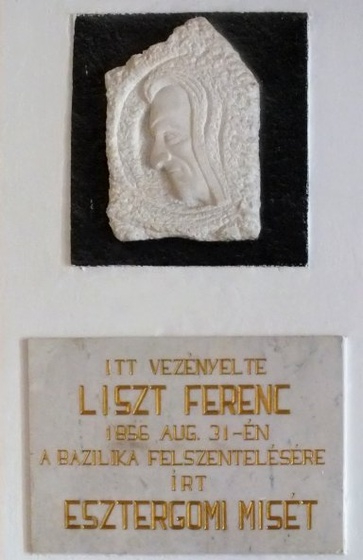 esztergom - bazilika Liszt-emlék