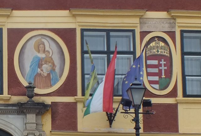 Kőszeg - városház1részlet