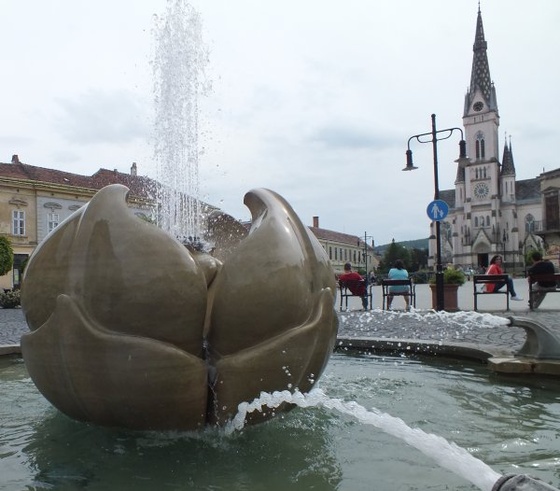 Kőszeg -Főtér lótusz2