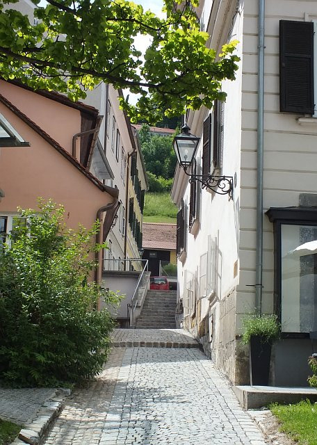 Graz-óváros - sporgasse-lépcső