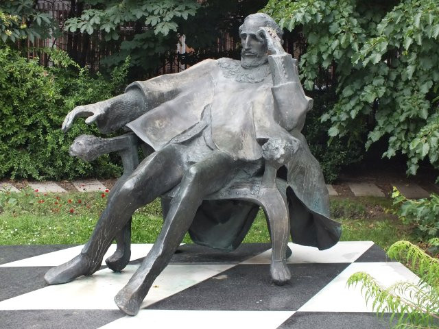 Kaposvár - szobor-Széchenyi