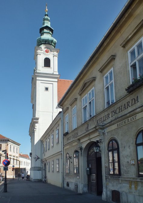 Sopron - széch-tér templom