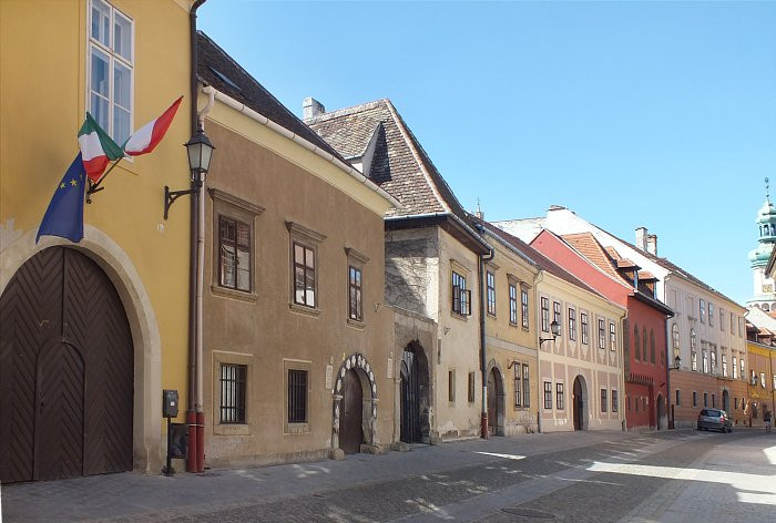 Sopron - új utca házai