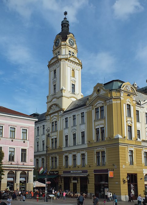 Pécs - városház torony
