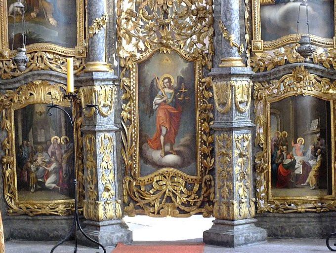 Eger - szerb templom - ikonoszt-ajtó