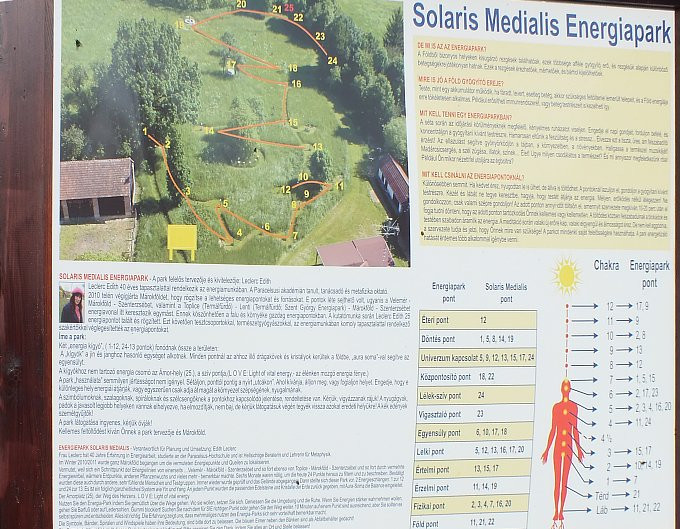 Márokföld-energiapark - tábla