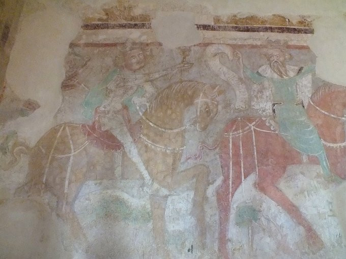 Velemér - szentháromság templom-freskók14