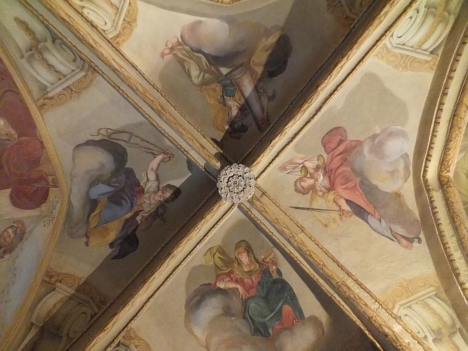 Heiligenkreuz kolostor - freskó6