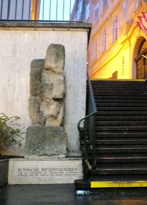 Bécs - római-kövek