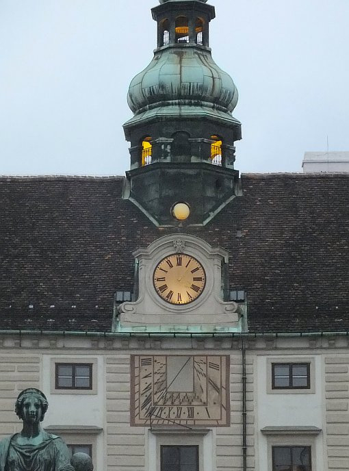 Wien - hofburg-napóra